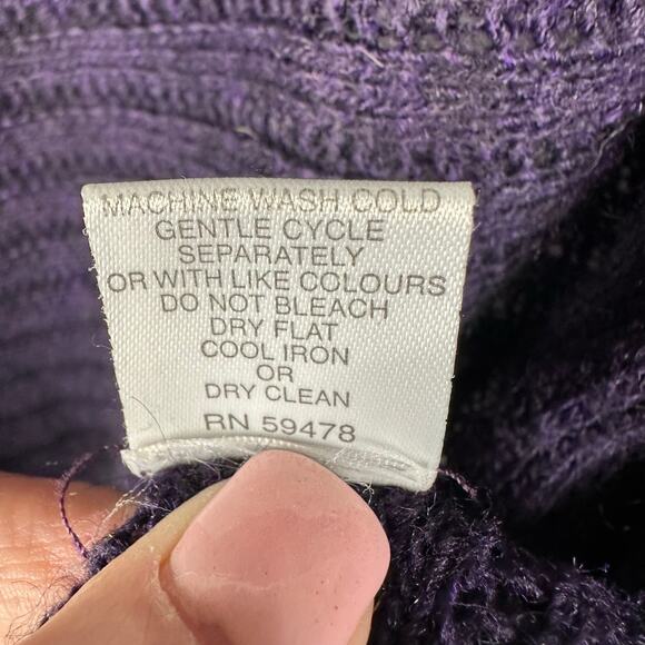 Berretti Womens size Medium Belted Open Cardigan Made in Italy Mohair Wool - Picture 7 of 8